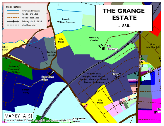 The Grange Estate 1838